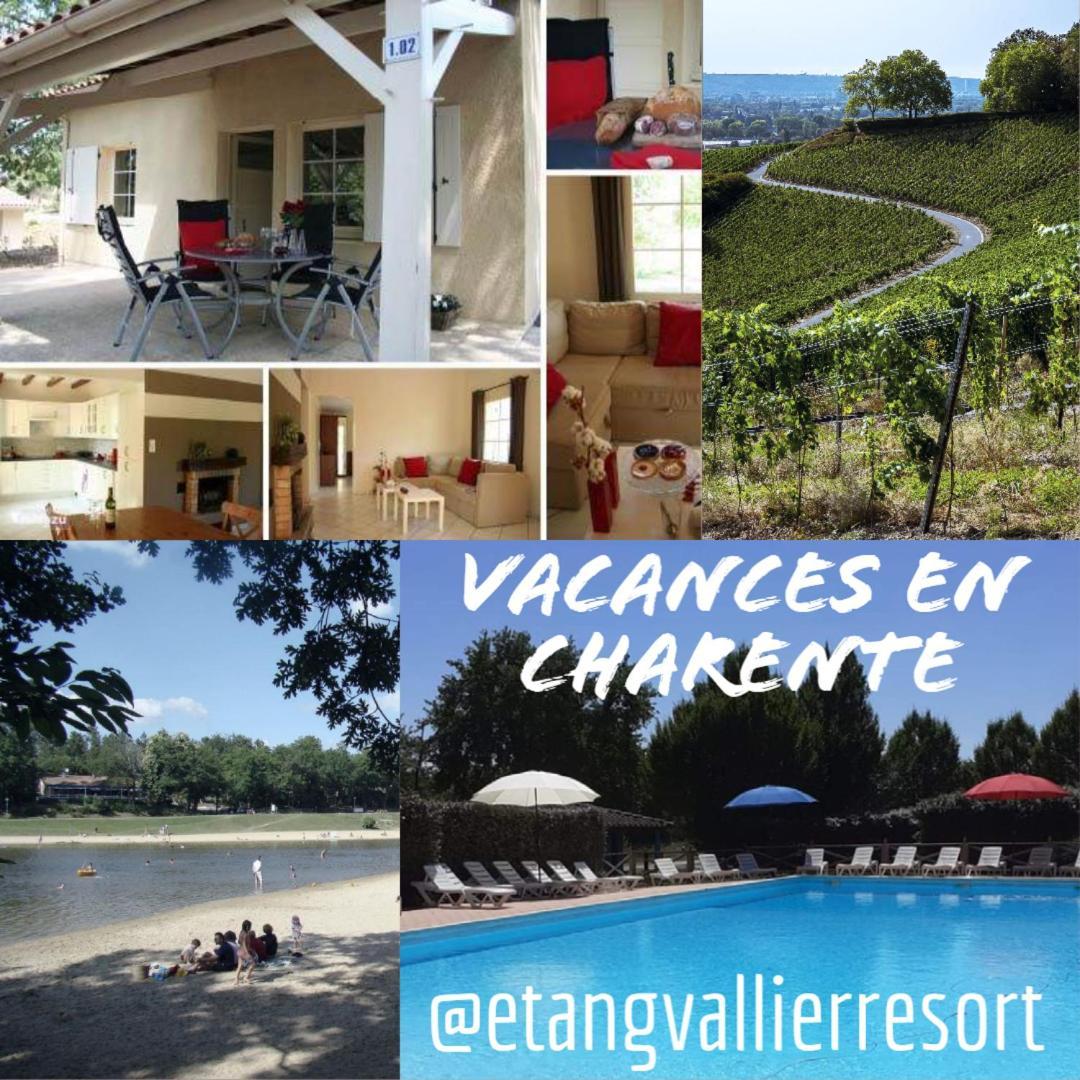 Etang Vallier Resort Brossac Buitenkant foto